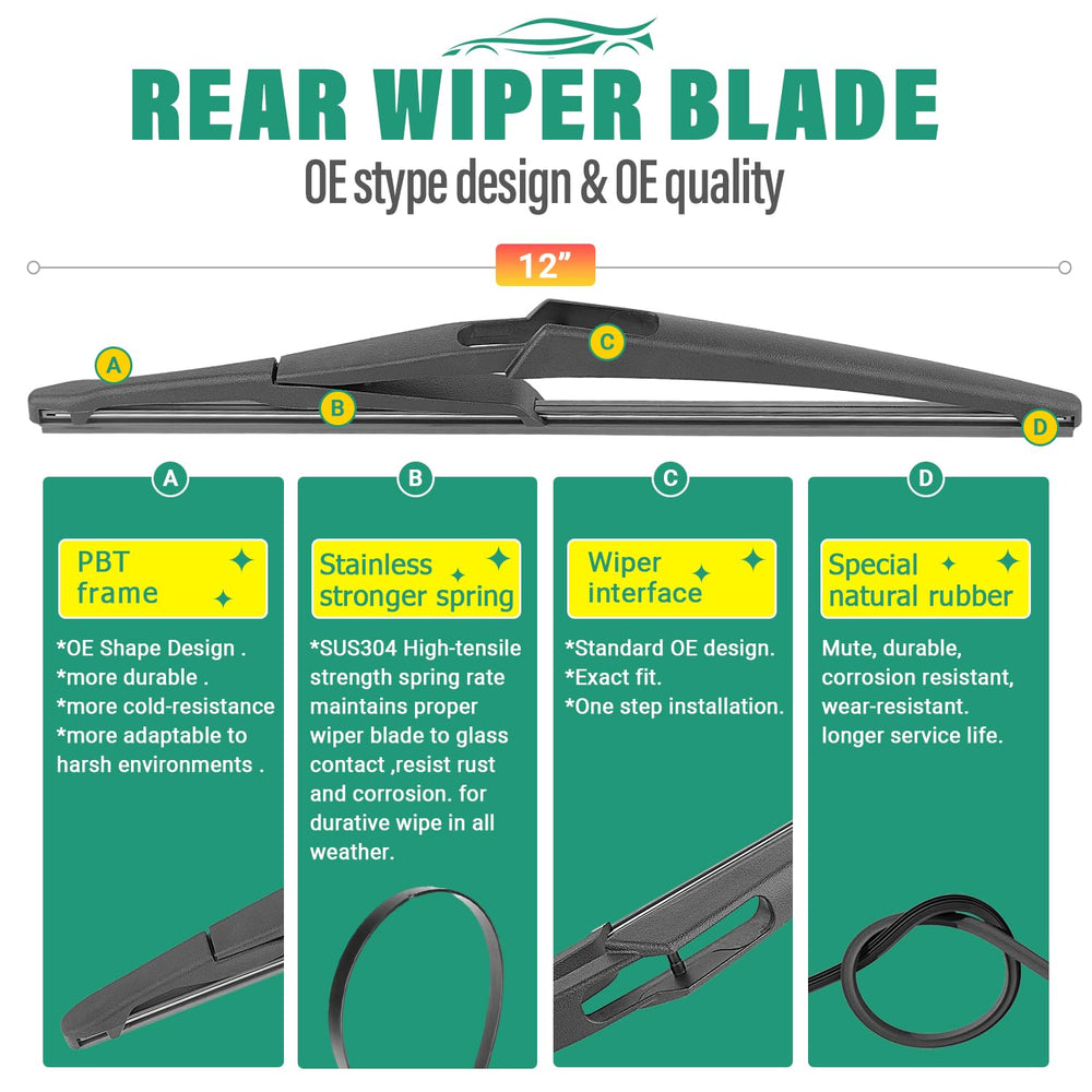 WINDSMILE packaging shows easy replacement and broad compatibility.