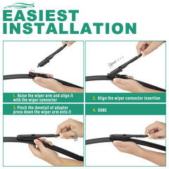 WINDSMILE durable, UV-resistant blades withstand heat and sun