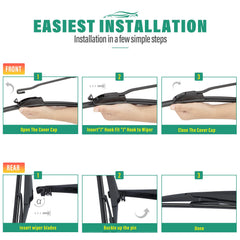 Easy installation by WINDSMILE with no adapters required