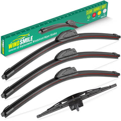WINDSMILE FJ Cruiser front 16-inch blade for streak-free visibility.