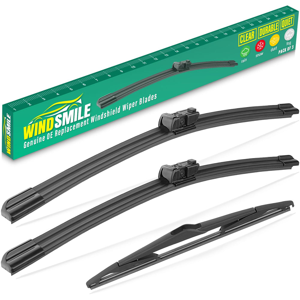 WINDSMILE Ford Fiesta 26-inch front wiper blade for rain visibility