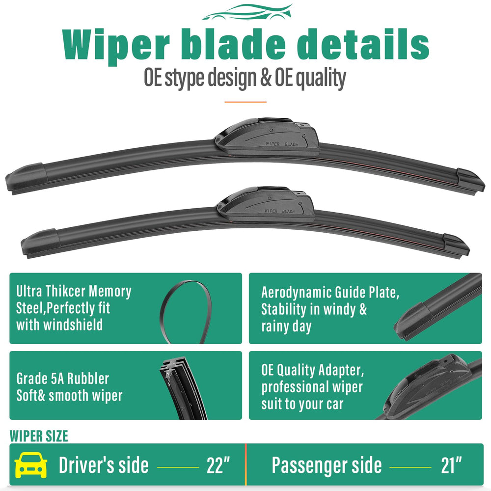 Windsmile Honda Pilot 14in rear wiper blade for improved rear visibility.