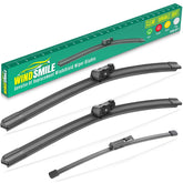 WINDSMILE ID4 28-inch front wiper blade for clear, streak-free rain visibility.