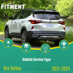 WINDSMILE Kia Seltos 18-inch front wiper blade delivers precise glass contact for clearer sightlines.