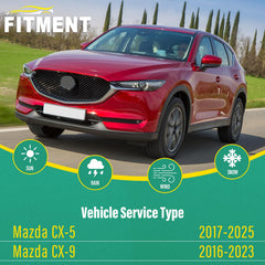 WINDSMILE Mazda CX-5 blades length options for precise fit.