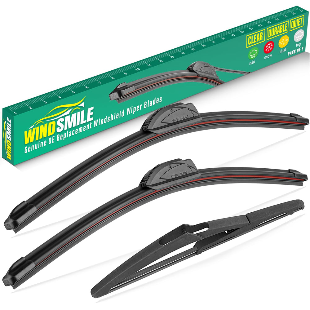 WINDSMILE Mini Cooper wiper front 19inch for clear daytime visibility
