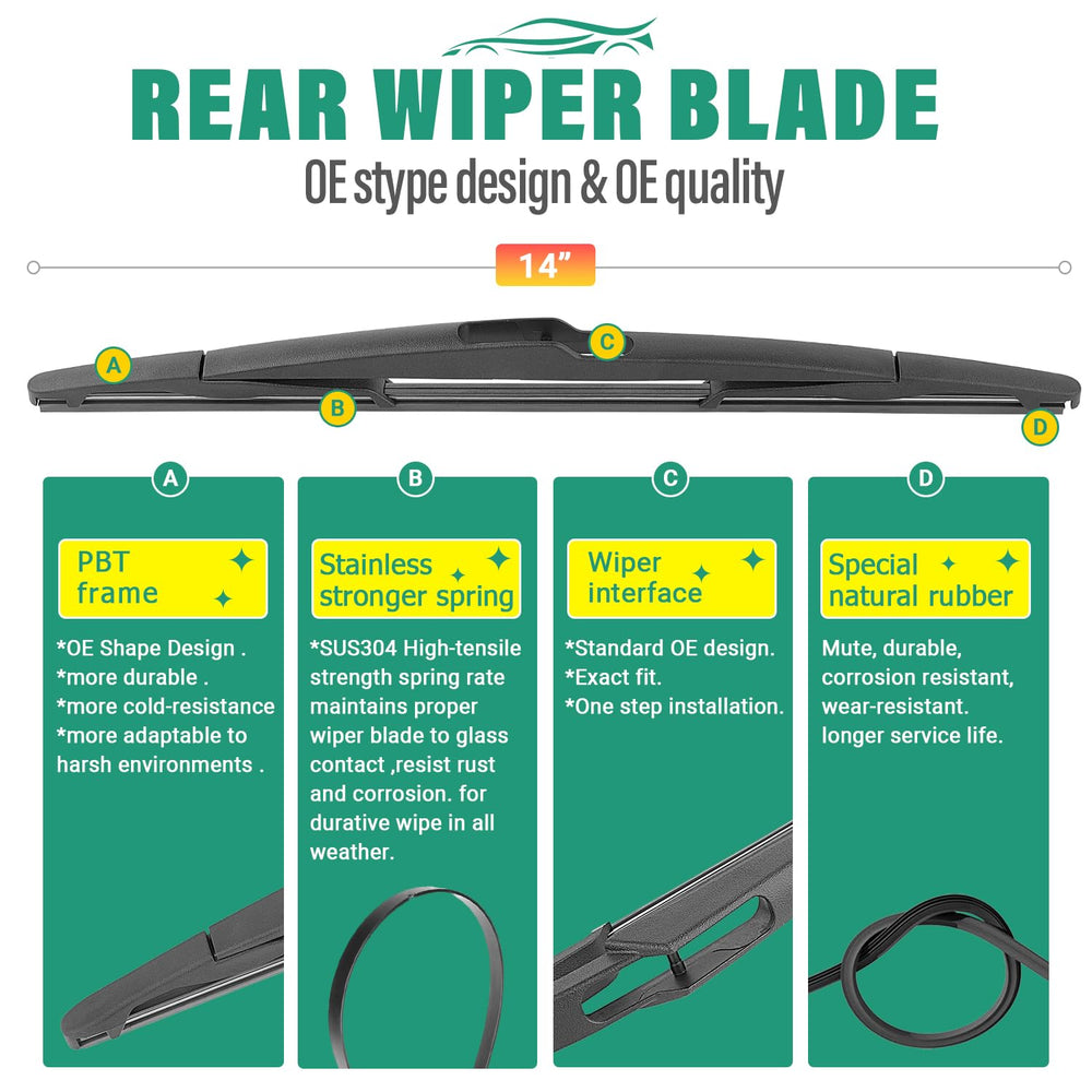 WINDSMILE MKX 26-inch front blade for Ford Edge and Lincoln MKX