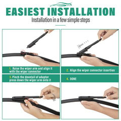 WINDSMILE pack-of-2 blades offer convenient replacement kit.