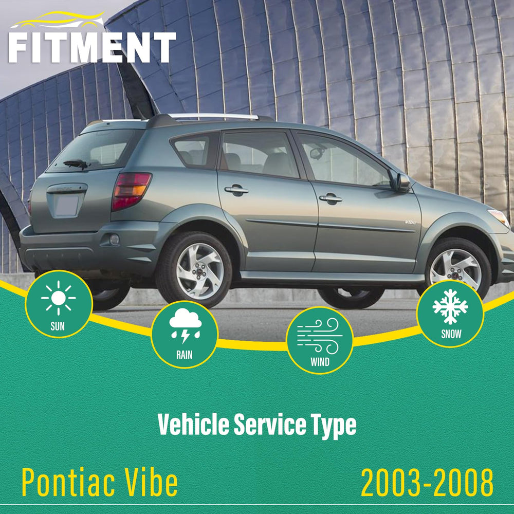WINDSMILE Pontiac Vibe 18-inch front wiper blade for streak-free wipe.