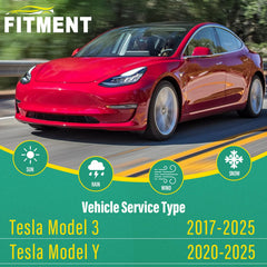 Windsmile Tesla Model 3 19-inch wiper blade delivers streak-free performance.
