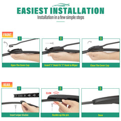 WINDSMILE uv-resistant-durability blades withstand sun and heat