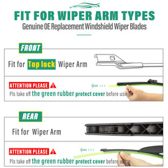 WINDSMILE UV-resistant blades resist sun exposure for longer life.