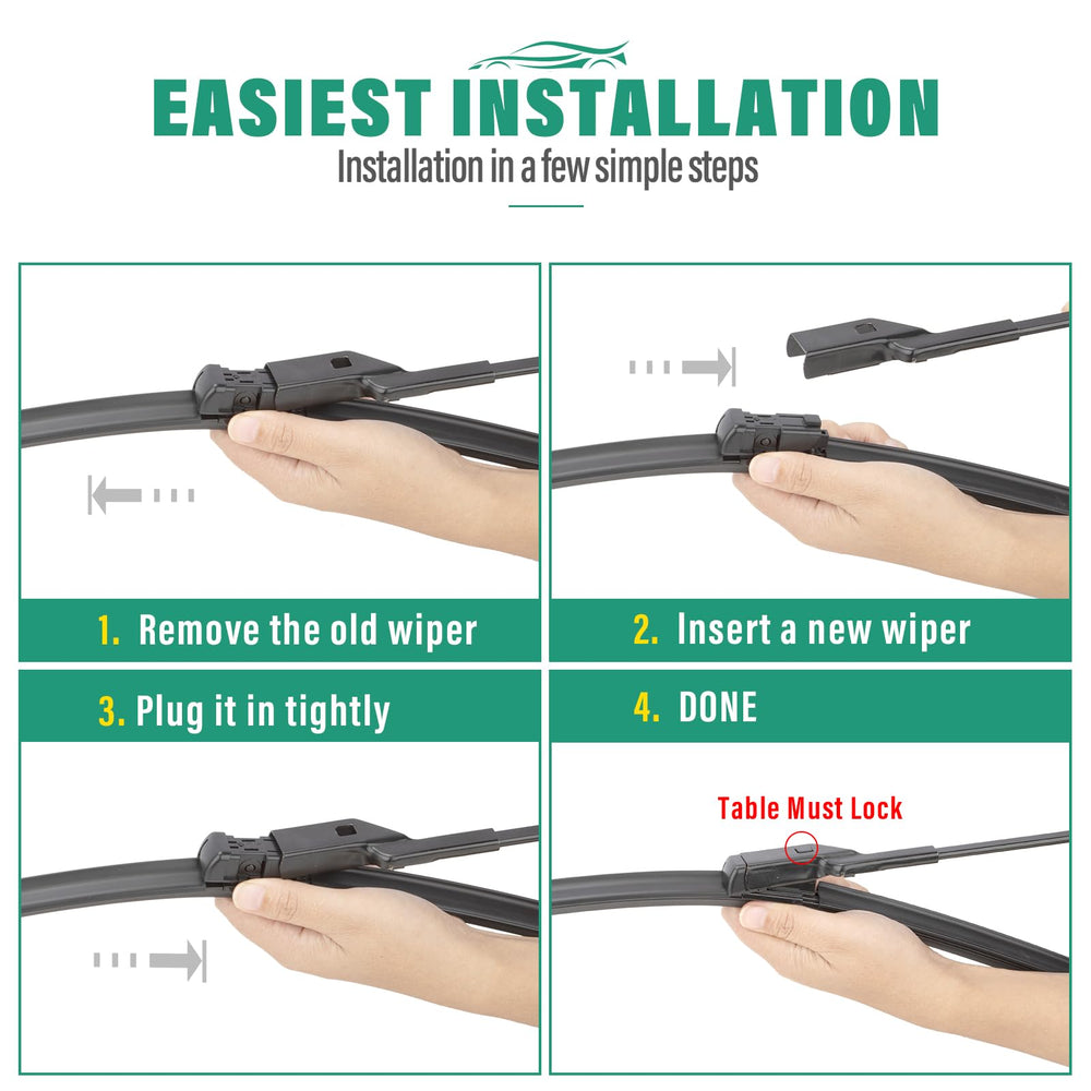 WINDSMILE wipers help reduce wind lift for a smoother driving experience