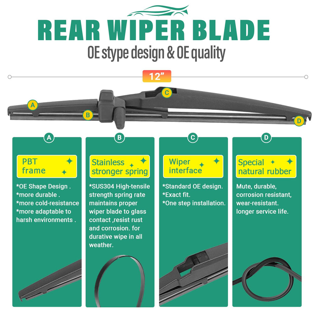 WINDSMILE all-weather wipers deliver reliable performance year-round.