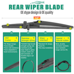 WINDSMILE all-weather wipers deliver reliable performance year-round.