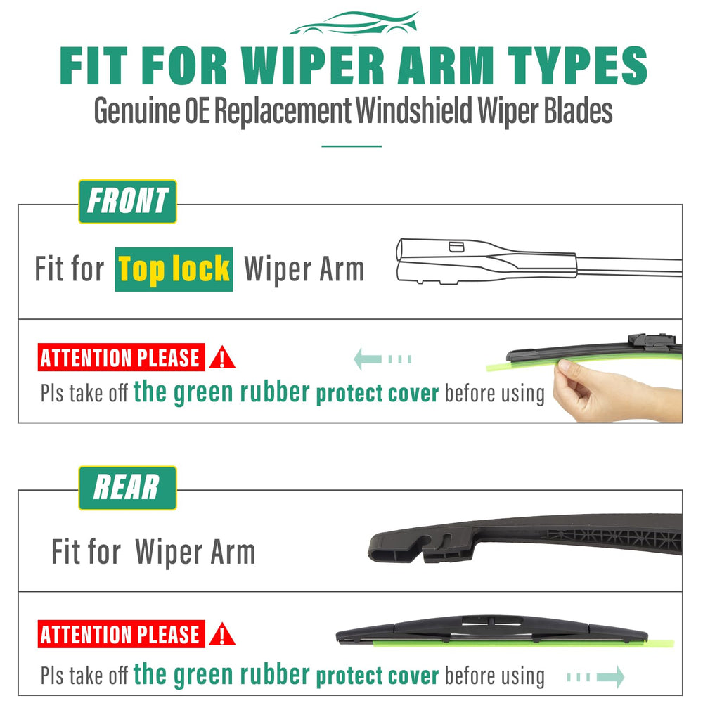 WINDSMILE Easy-install design with no adapters needed for quick replacement