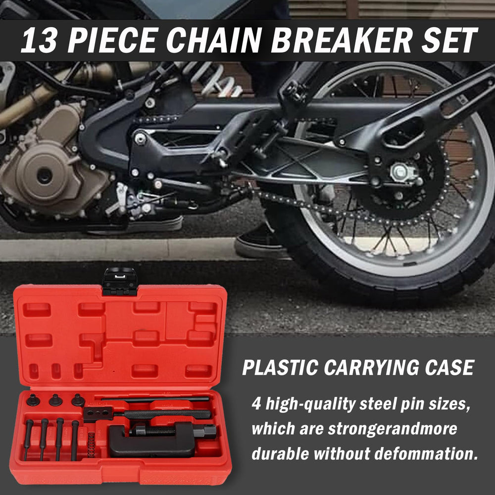 WINMAX chain breaker tool kit lever delivers strong torque