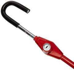 The Club CL303 application shows angle hook securing pedal for immobilizing the steering wheel.