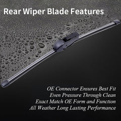 WINNERS streak-free visibility for easier, safer driving in rain and snow
