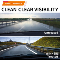 WINNERS Trailblazer complete kit includes 3 blades for full coverage.