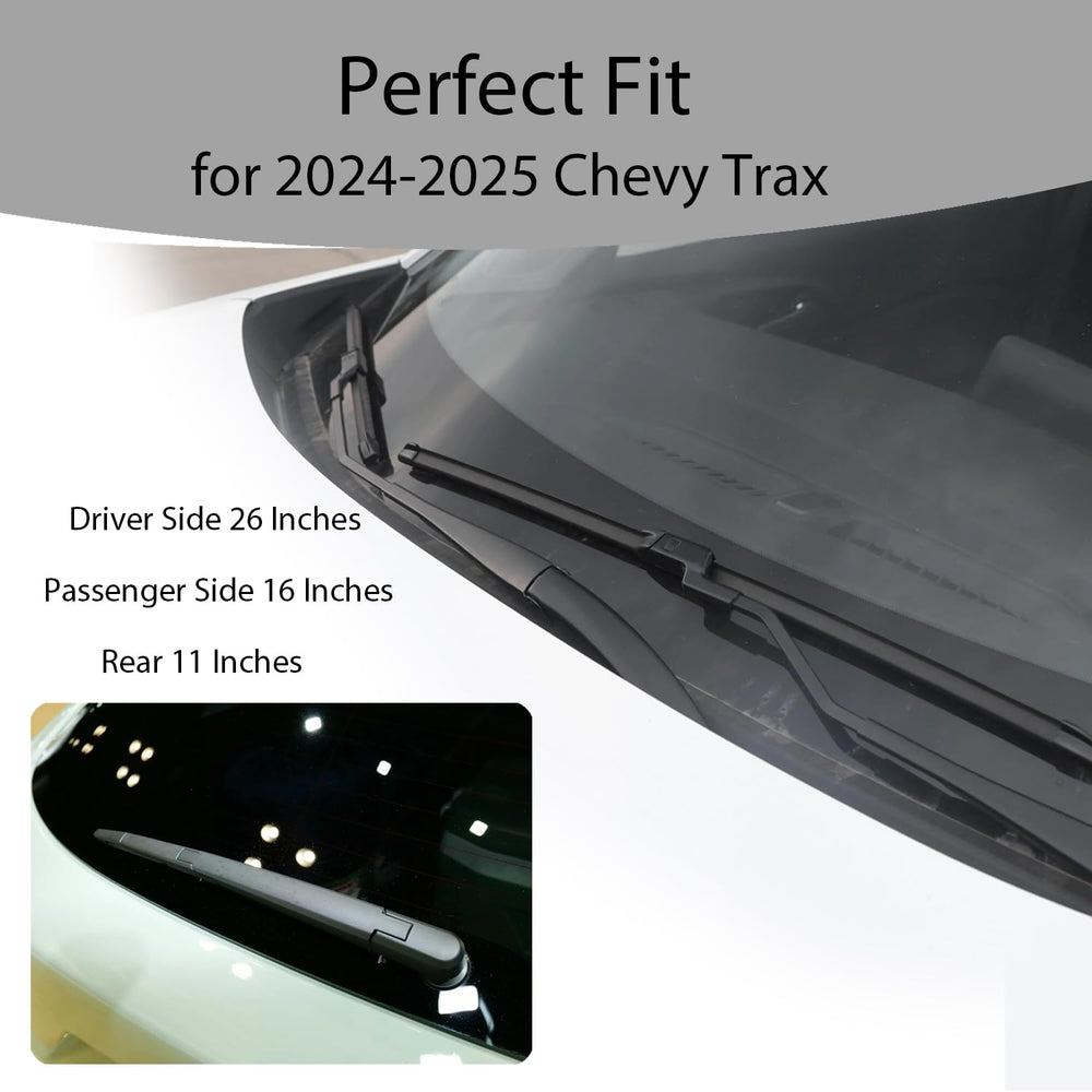 WINNERS Trax front-right wiper blade close-up highlights OEM-fit