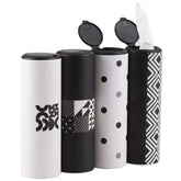 Winoo Design car tissues cylinder with cap for easy cup holder access