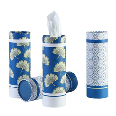 Chic tissue cylinder design enhances car interior