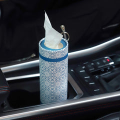 Durable soft sheets in blue tissues for quick cleanups