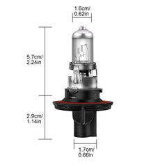 WinPower H13 road visibility test demonstrates improved nighttime clarity.