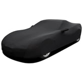 WinPower indoor car cover shields the vehicle from dust in underground garages.