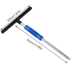 WINTOWIN 3/8-drive T-handle provides secure leverage in tight motorcycle spaces