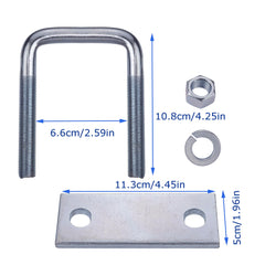 WINTOWIN pack of 2 kit packaging with included hardware and instructions.