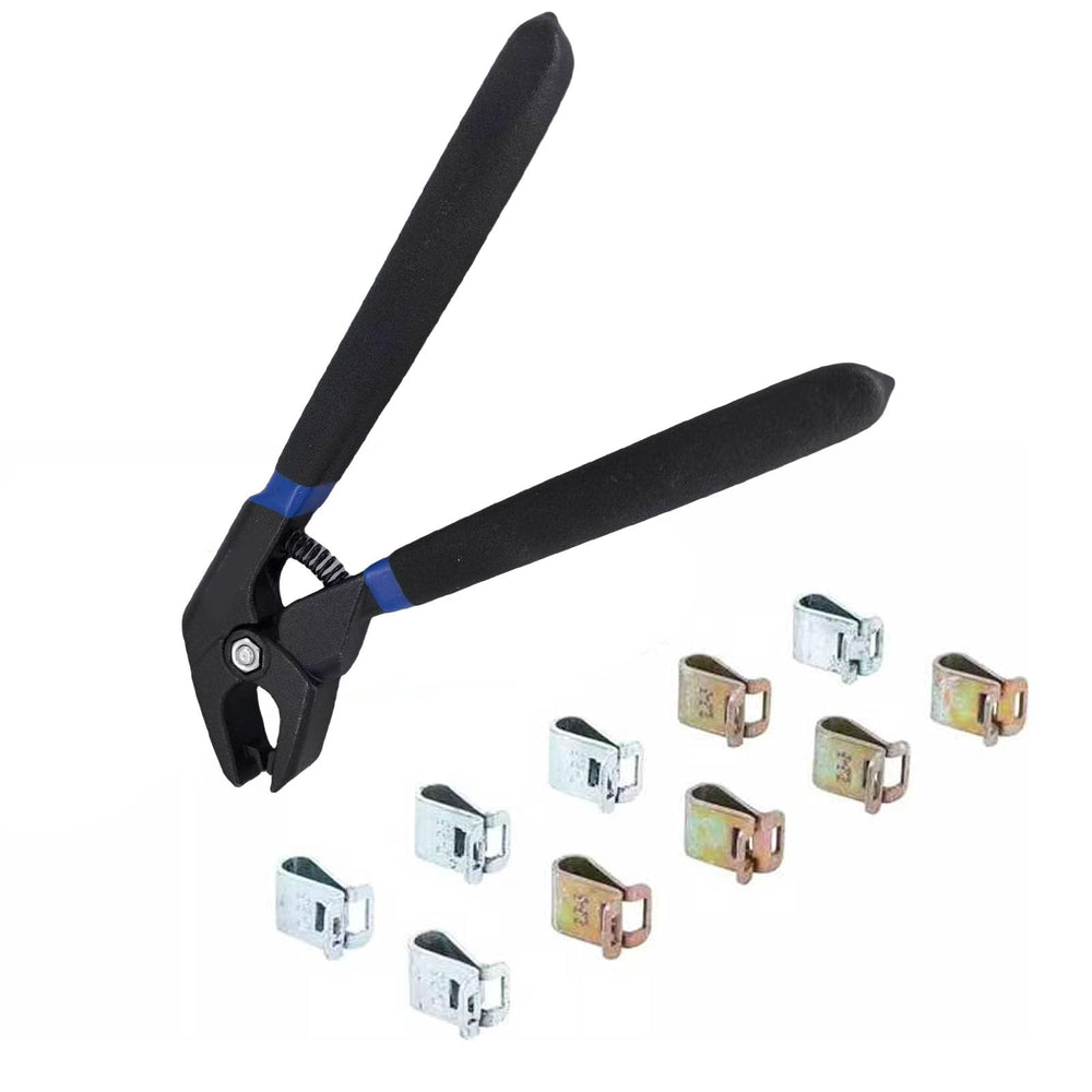 WINTOWIN sheet metal tool clamps in use holding parts securely during repair