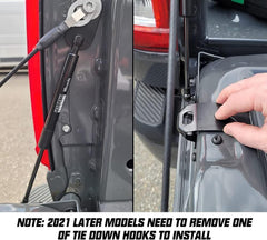 Bolt-on installation with no drilling required by Winunite kit.