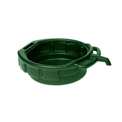 WirthCo Funnel King drain pan showing generous 4-gallon capacity for oil changes