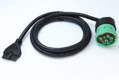 WISDOMHOOD angled J1939 connector highlights easy routing and secure connections