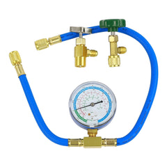 Wisepick gauge set image shows precise readings for R290/R600A charging