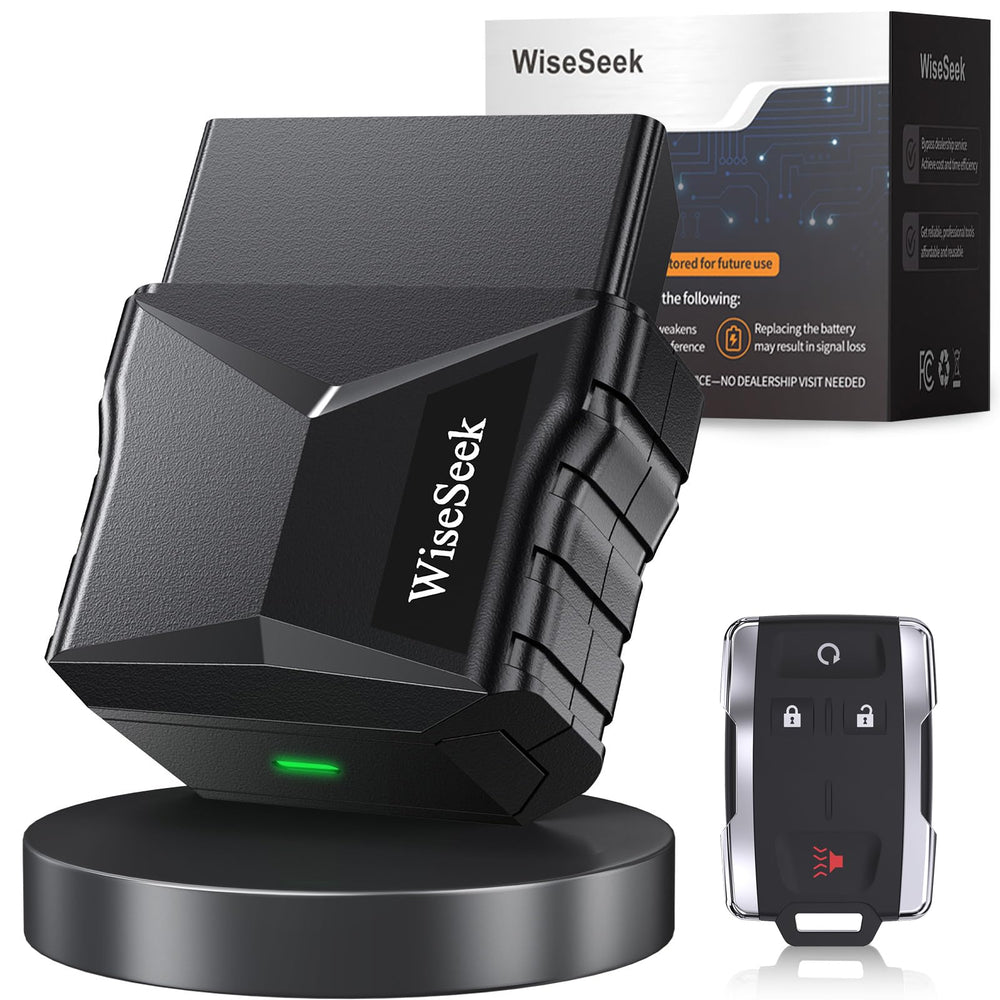 WiseSeek replacement key fob set ready for DIY programming.