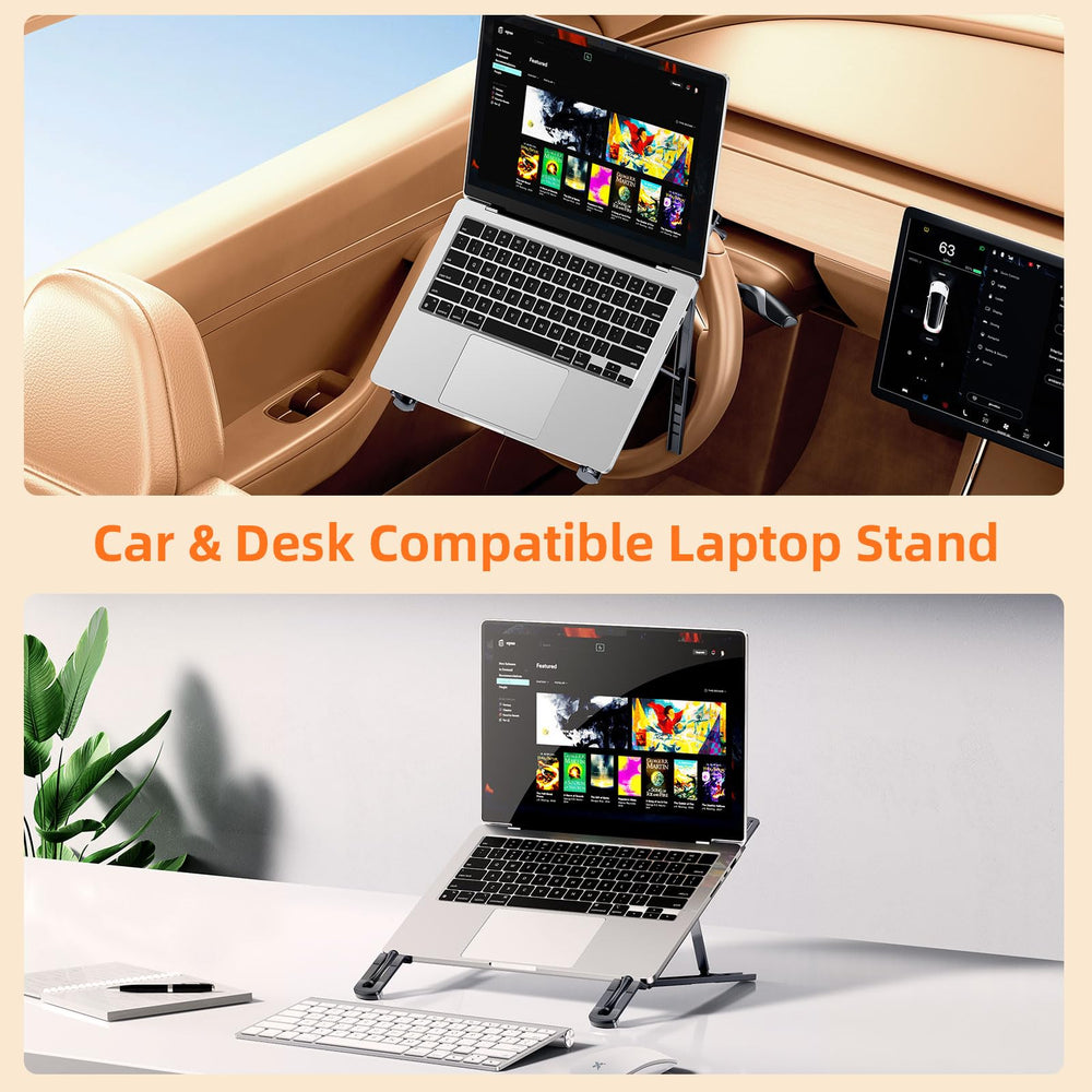 Wisfissh car reading stand positioned for comfortable sharing