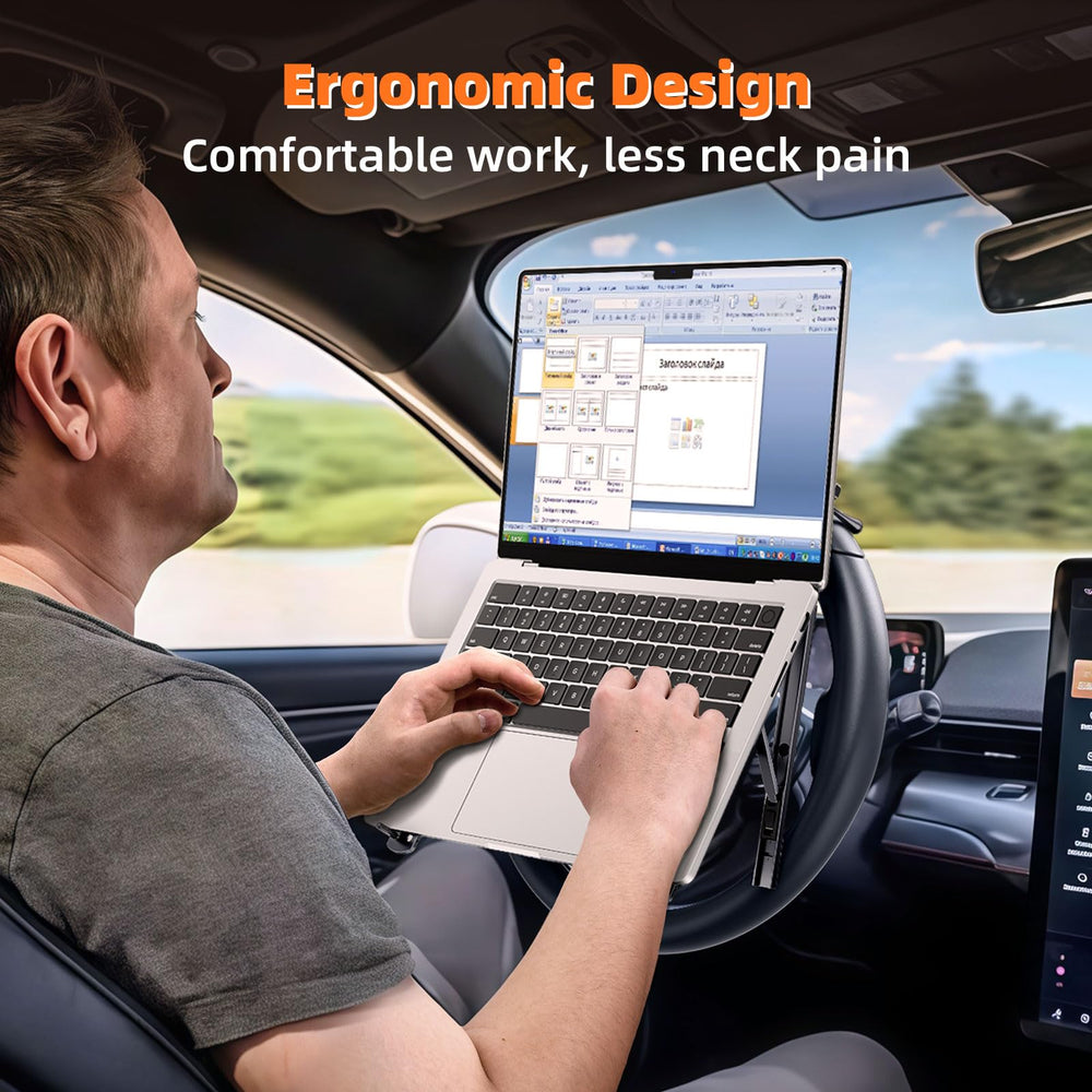 Wisfissh foldable mount stored compactly inside a vehicle