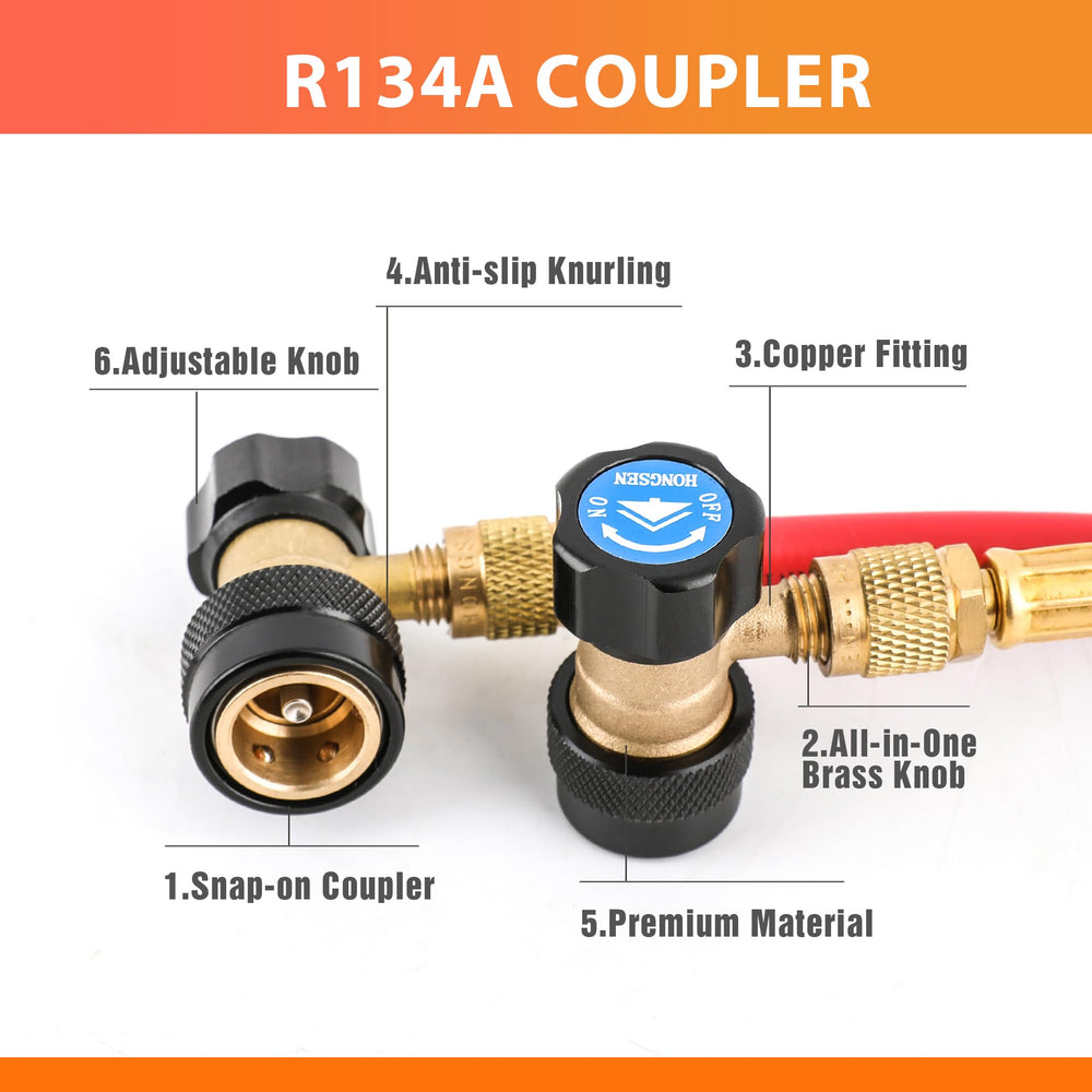 Wisscool 2-in-1 bronze valve body for durable HVAC flare connections