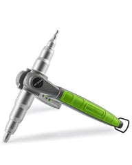 Wisscool swaging tool in use with smooth copper tube expansion