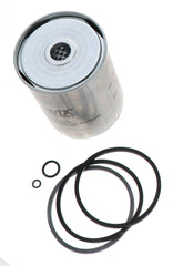 WIX 33196 heavy-duty cartridge filter front view shows sturdy metal canister