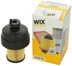 WIX 33976 heavy-duty fuel cartridge for durable filtration and easy maintenance