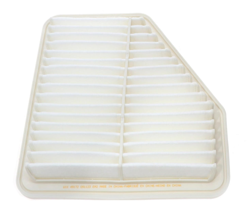 WIX 49172 air filter panel front view shows precise vehicle fit