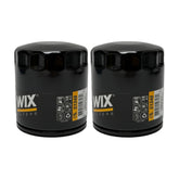 Wix 51348 spin-on lube filter front view; reliable filtration for engines