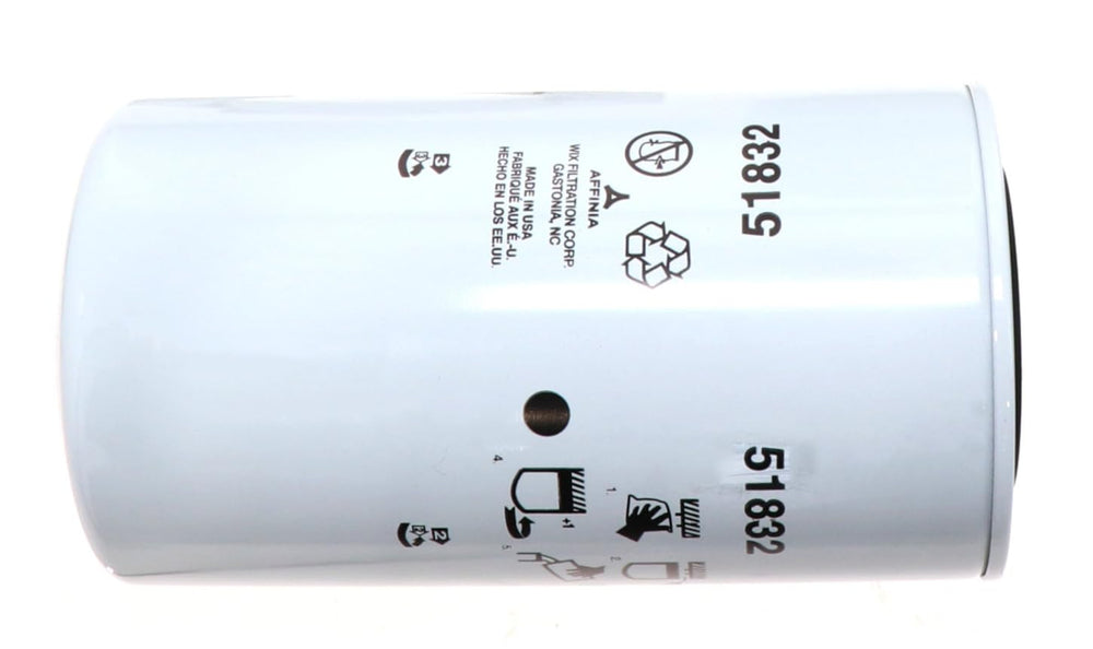 WIX 51832 inner element tube supports strong filtration performance