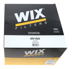 Packaging with dimensions highlights compact, easy-to-handle filtration upgrade.