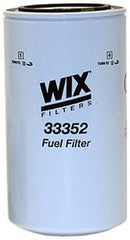 WIX Filters 33352 heavy duty spin-on fuel filter, easy installation and improved fuel cleansing.