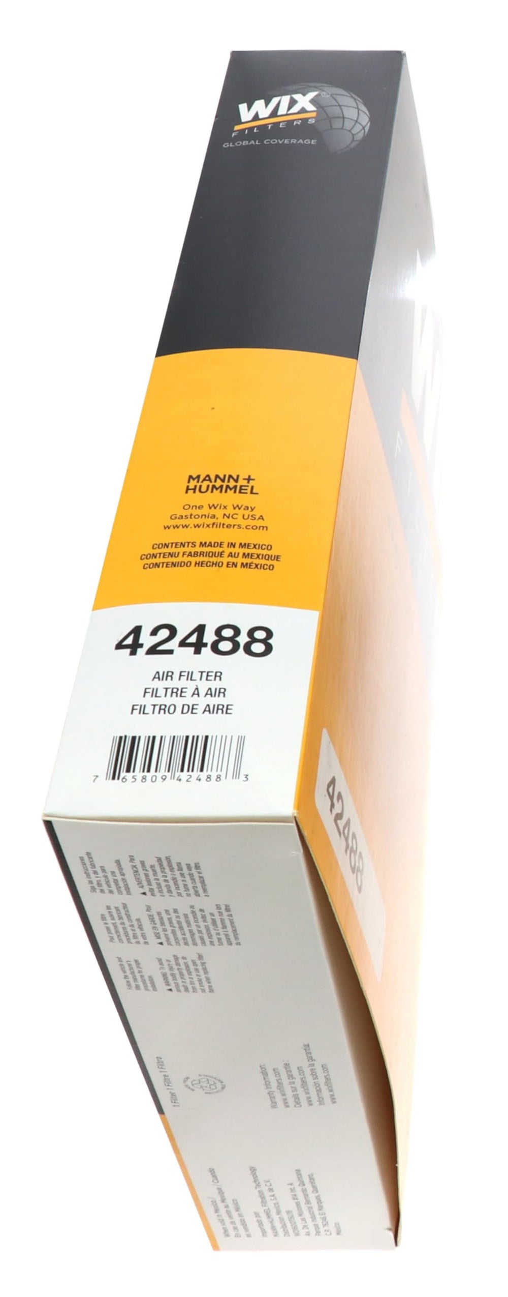 Wix Racing Filters Air Filter Panel packaging ready for quick replacement